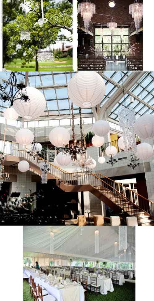 decoration mariage theme diamant, gros ballons blancs